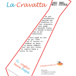 Idea Regalo Festa del Papà – Cravatta con la filastrocca “Sei nel mio cuore”