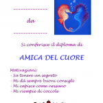 Diploma di San Valentino – Amica del cuore, Cavallucci marini