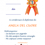 Diploma – Per l’Amica del Cuore