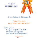 Diploma – Per il Fratellino