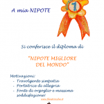 Diploma – Per la Nipote