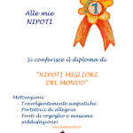 Diploma – Per le Nipoti