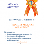 Diploma – Per le Nipotine