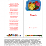 Cose utili – Menù, Cestino di fiori