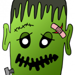 Maschera di Halloween – Frankenstein