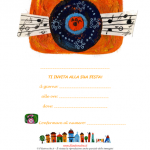 Invito da appendere per le tue Feste – Disco