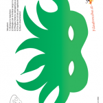 Maschera di Carnevale – Fiamma