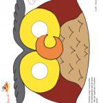 Maschera di Carnevale – Gufo