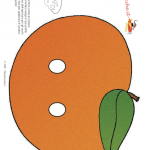 Maschera di Carnevale – Mandarino