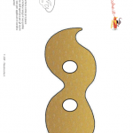 Maschera di Carnevale – Nocciolina americana