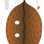 Maschera di Carnevale – Noce