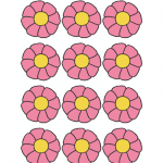 Decorazione Festa della Mamma – Fiori piccolissimi rosa