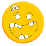 Maschera di Carnevale – Emoticon Arrabbiato