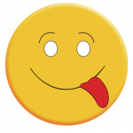 Maschera di Carnevale – Emoticon Goloso