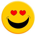 Maschera di Carnevale – Emoticon Innamorato