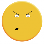 Maschera di Carnevale – Emoticon Scocciato