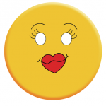 Maschera di Carnevale – Emoticon Femmina