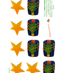 Gioco – Tris di Natale con pedine Albero e Stella