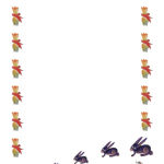 Idea Regalo per Pasqua – Cornice vuota con le uova e i coniglietti