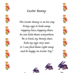 Idea Regalo per Pasqua – Poesia in Cornice, “Easter Bunny”