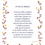 Idea Regalo per Natale – Poesia in Cornice, “Arriva la Befana”