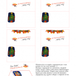 Cose utili – Segnaposto di Natale, Albero di Natale