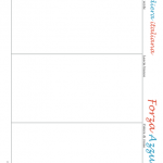 Cose utili – La Bandiera italiana da colorare