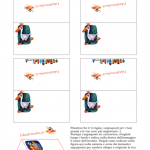 Cose utili – Segnaposto Oca