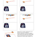 Cose utili – Segnaposto di Halloween, Fantasma