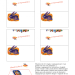 Cose utili – Segnaposto di Pasqua, Coniglietto pasquale