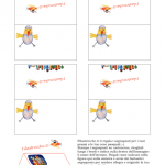 Cose utili – Segnaposto di Pasqua, Pulcino