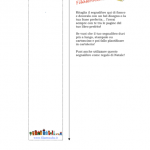 Cose utili – Segnalibro “bianco”