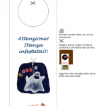 Cose utili – Segnaporta “Attenzione! Stanza infestata!”