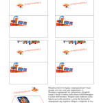 Cose utili – Segnaposto Trenino