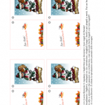 Biglietto di Natale per decorare i regali – Folletto