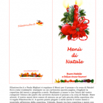 Cose utili – Menù di Natale, Candela