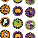 Adesivi per Halloween (5 cm)