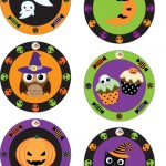 Adesivi per Halloween (8 cm)