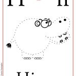 ABC book: Abbecedario inglese: Lettera H, versione unisci i puntini