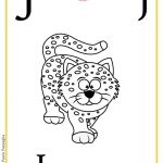 ABC book: Abbecedario inglese: Lettera J da colorare