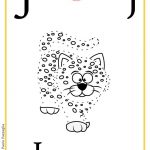 ABC book: Abbecedario inglese: Lettera J, versione unisci i puntini