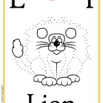 ABC book: Abbecedario inglese: Lettera L, versione unisci i puntini