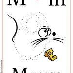 ABC book: Abbecedario inglese: Lettera M, versione unisci i puntini