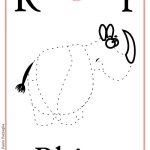 ABC book: Abbecedario inglese: Lettera R, versione unisci i puntini