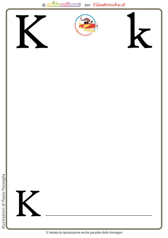 Abbecedario inglese Abbecedario inglese