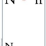 ABC book: Abbecedario inglese: Lettera N vuota