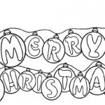Colora con Crayola! Festone Merry Christmas
