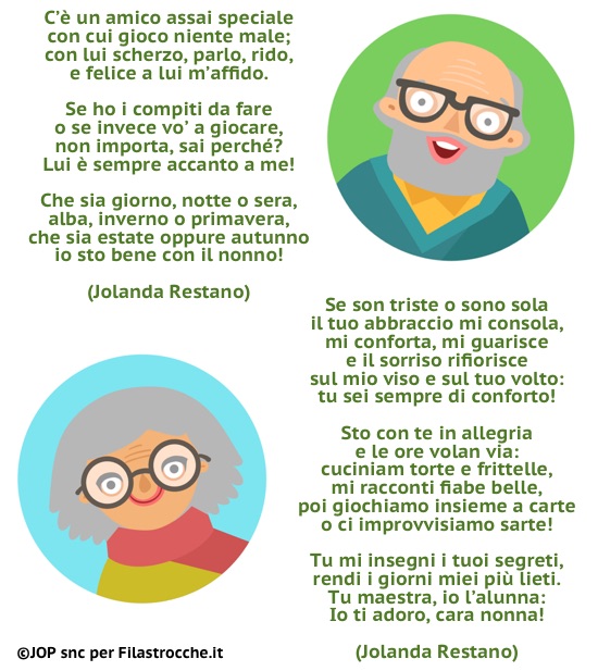 Poesie Di Natale In Dialetto Siciliano.Festa Dei Nonni Filastrocche E Poesie Per I Nonni Filastrocche It