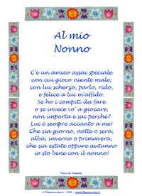 Poesie Di Natale Per I Nonni.Poesie In Cornice Per I Nonni Filastrocche It