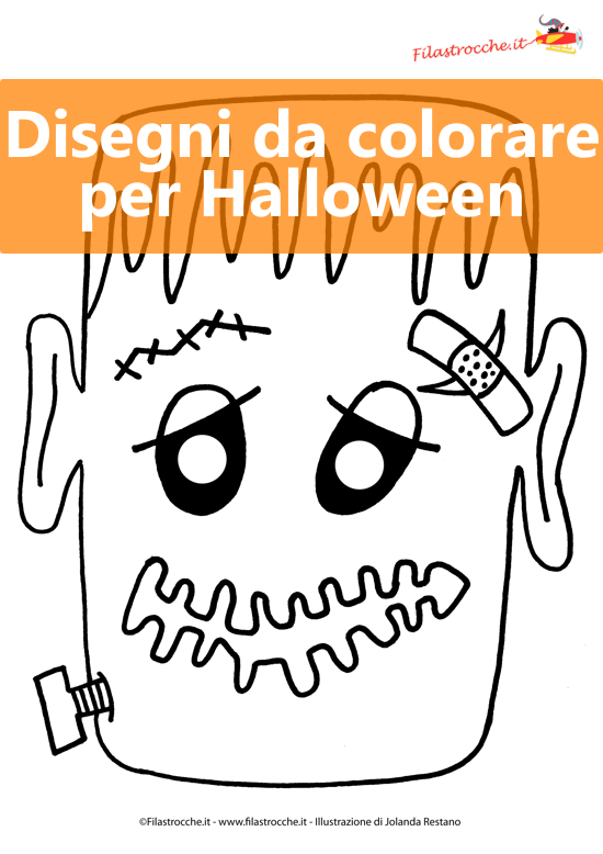 Disegni da colorare per Halloween 